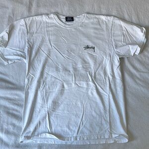 Stussy Classic White Short Sleeve Tee
